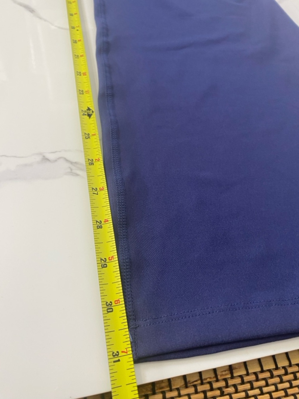 Baleaf Laureate Women's Crossover High-Waisted Flare Yoga Pants 2XL Blue NWT - Picture 10 of 11